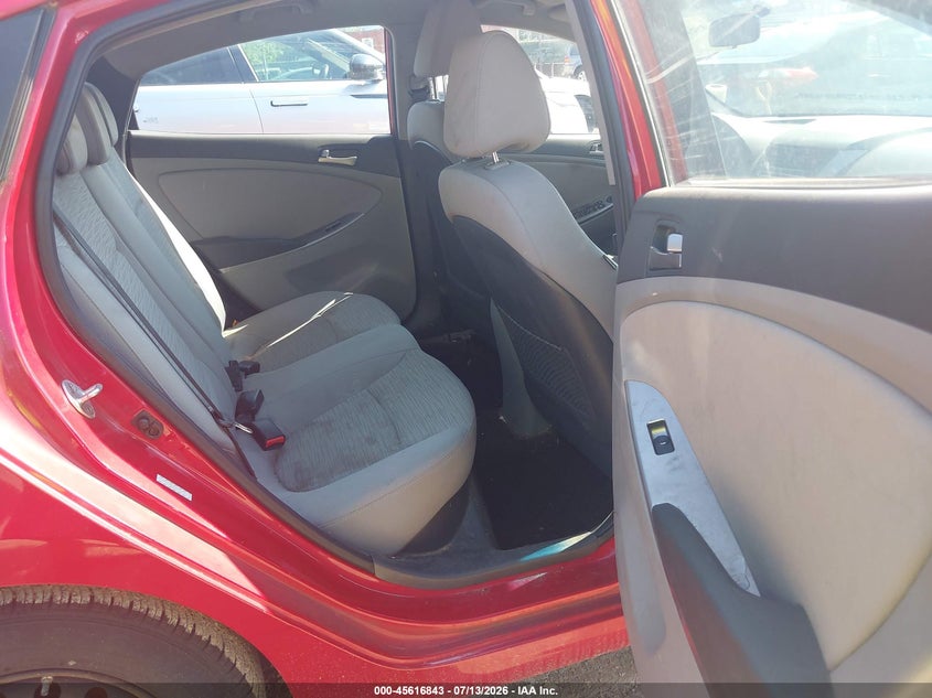 2016 Hyundai Accent VIN KMHCT4AE7GU093653 IAAI salvage auction — NORMAL WEAR, Clear (Maryland), sold $1,100 on 2026-07-30 (photo 8)