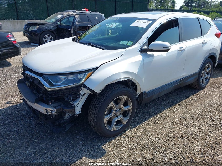 2019 Honda Cr-v VIN JHLRW2H84KX001273 IAAI salvage auction — FRONT END, Salvage Title, sold $6,600 on 2026-07-28 (photo 2)