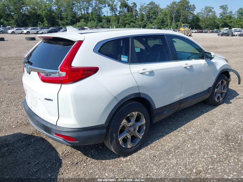 2019 Honda Cr-v VIN JHLRW2H84KX001273 IAAI salvage auction — FRONT END, Salvage Title, sold $6,600 on 2026-07-28 (photo 4)