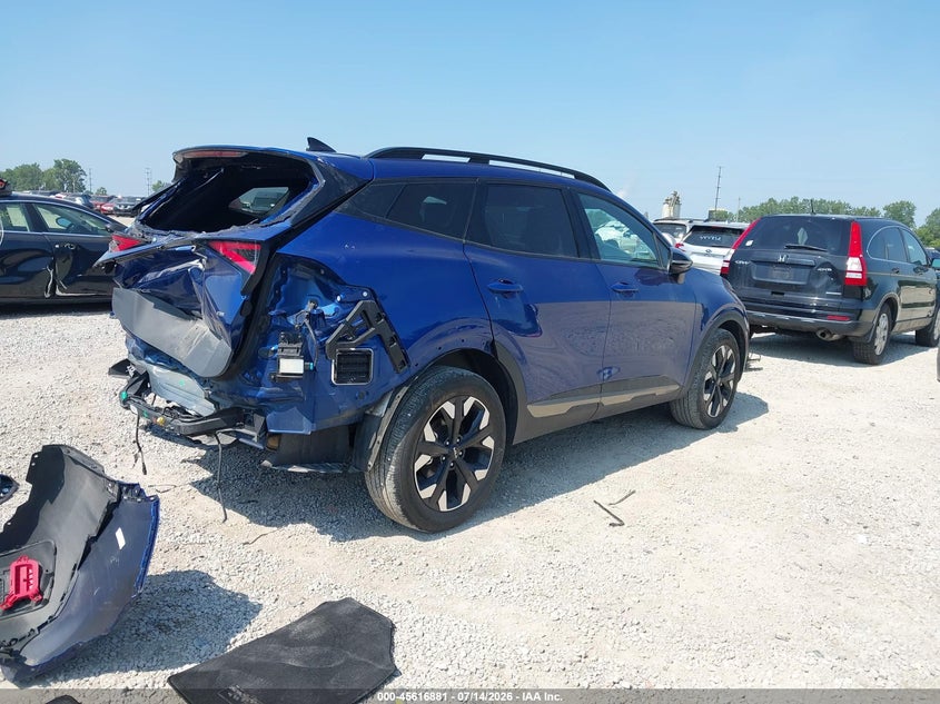 2024 Kia Sportage VIN 5XYK6CDF1RG167515 IAAI salvage auction — REAR END, Salvage (Ohio), sold $5,800 on 2026-07-29 (photo 4)