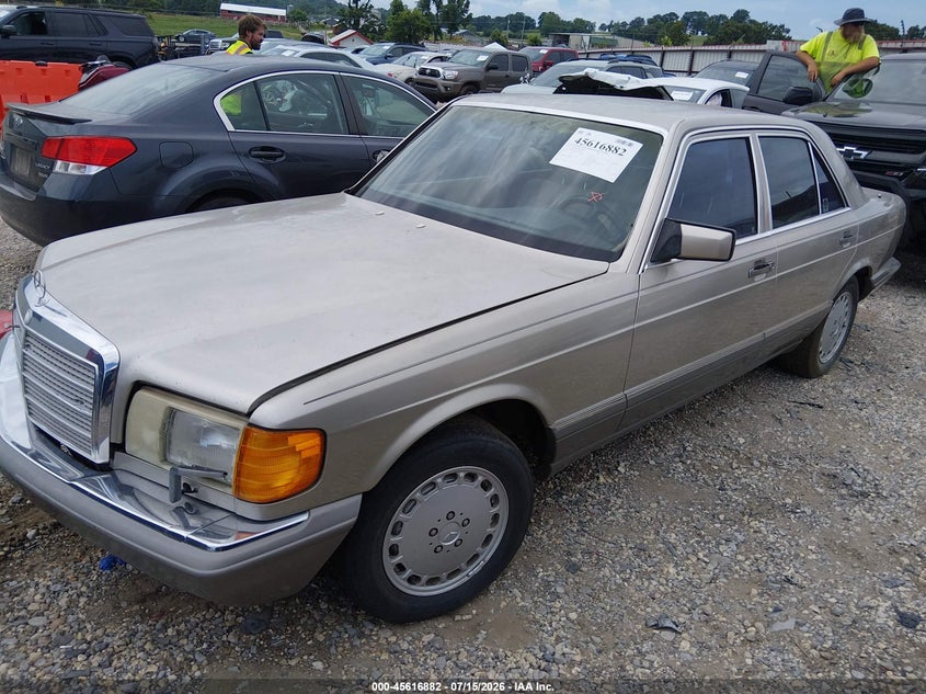 1991 Mercedes-benz VIN WDBCB34D6MA603233 IAAI salvage auction — NORMAL WEAR, Clear (Arkansas), sold $575 on 2026-07-23 (photo 2)