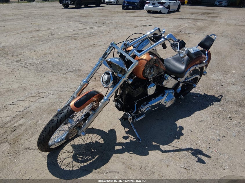 2008 Harley-davidson Softail VIN 1HD1JL5448Y021542 IAAI salvage auction — RIGHT SIDE, Certificate Of Title (Nebraska), sold $950 on 2026-09-10 (photo 2)