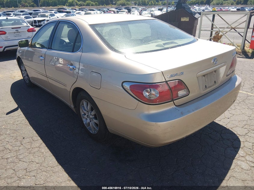 2004 Lexus Es 330 VIN JTHBA30G645020197 IAAI salvage auction — NORMAL WEAR, Clear-Dealer Only (Oregon), sold $175 on 2026-07-30 (photo 3)