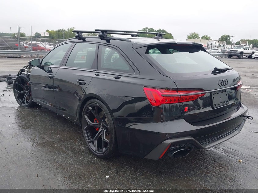 2024 Audi Rs6 VIN WUA1DBF2XRN900243 IAAI salvage auction — FRONT END, Wait Title, sold $48,250 on 2026-08-17 (photo 3)