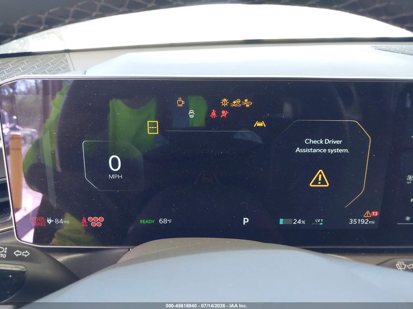 2026 Kia Ev9 VIN 5XYAFFS57TG014202 IAAI salvage auction — FRONT END, Salvage Title, sold $11,800 on 2026-08-01 (photo 7)