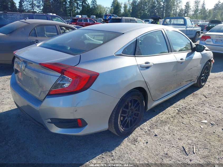 2016 Honda Civic VIN 2HGFC2F54GH533928 IAAI salvage auction — FRONT END, Salvage Title, sold $3,900 on 2026-08-31 (photo 4)