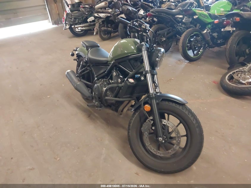 2022 Honda Cm VIN MLHPC5653N5500411 IAAI salvage auction — LEFT SIDE, Mv-907A (New York), sold $25 on 2026-07-29 (photo 1)