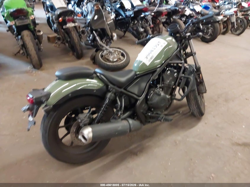 2022 Honda Cm VIN MLHPC5653N5500411 IAAI salvage auction — LEFT SIDE, Mv-907A (New York), sold $25 on 2026-07-29 (photo 4)