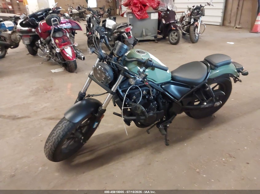 2022 Honda Cm VIN MLHPC5653N5500411 IAAI salvage auction — LEFT SIDE, Mv-907A (New York), sold $25 on 2026-07-29 (photo 9)