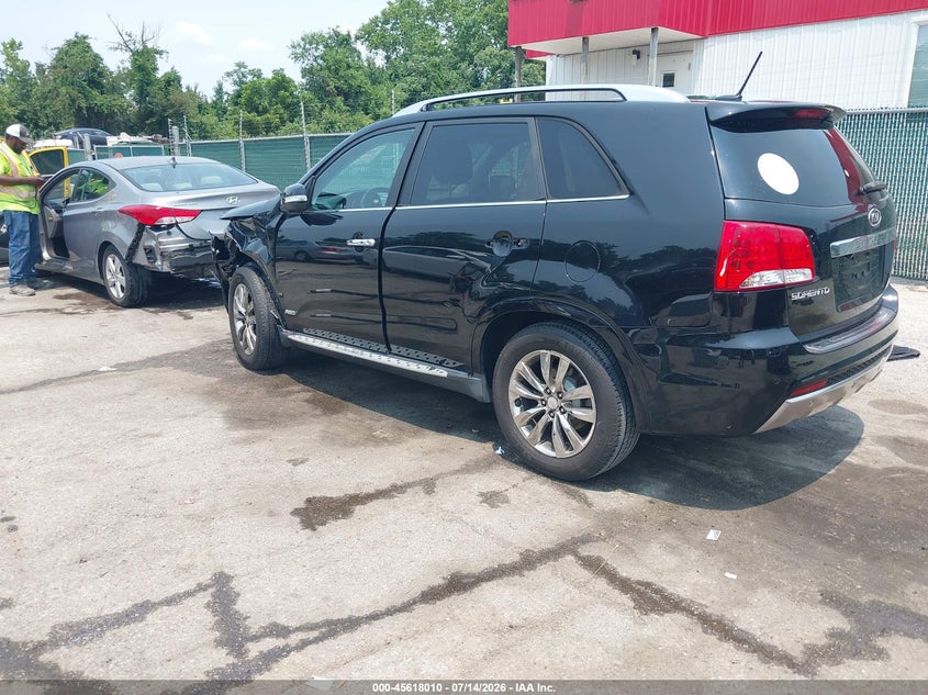 2013 Kia Sorento VIN 5XYKWDA27DG341975 IAAI salvage auction — FRONT END, Salvage Title, sold $1,050 on 2026-08-02 (photo 3)