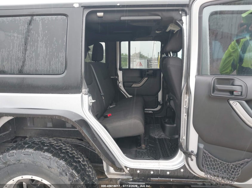 2017 Jeep Wrangler unlimited VIN 1C4BJWDGXHL593070 IAAI salvage auction — LEFT SIDE, Original (Texas), sold $8,050 on 2026-08-27 (photo 8)