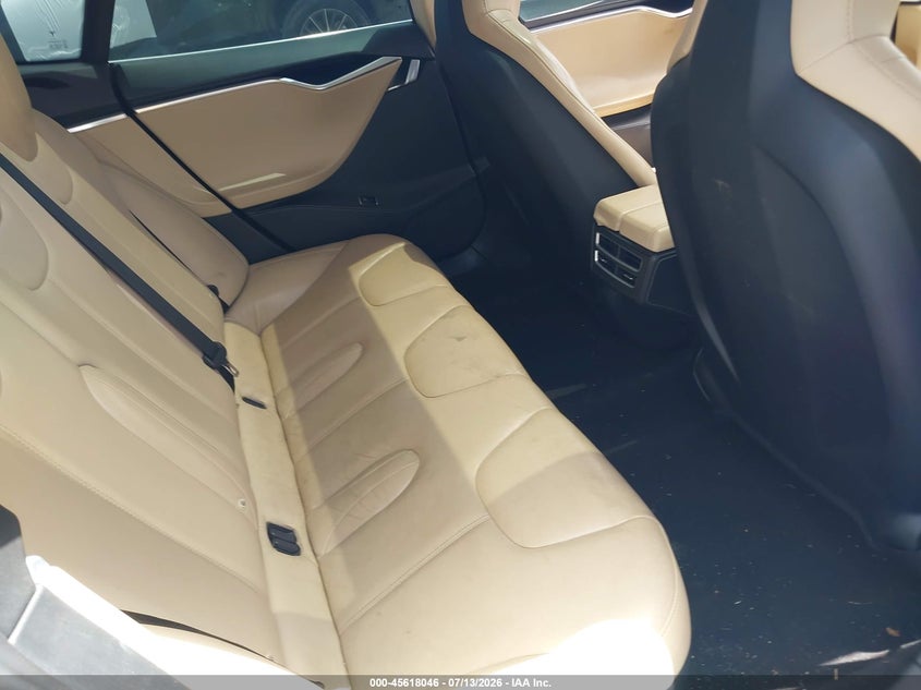 2014 Tesla Model s VIN 5YJSA1S10EFP56681 IAAI salvage auction — MECHANICAL, Clear (Florida), sold $2,500 on 2026-07-22 (photo 8)