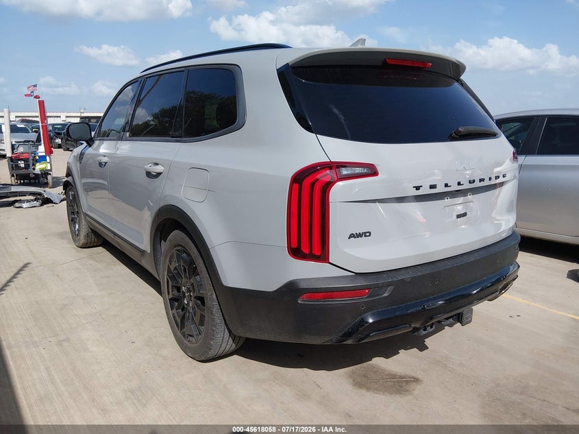 2022 Kia Telluride VIN 5XYP5DHC5NG230026 IAAI salvage auction — FRONT END, Wait Title, sold $6,000 on 2026-10-07 (photo 3)