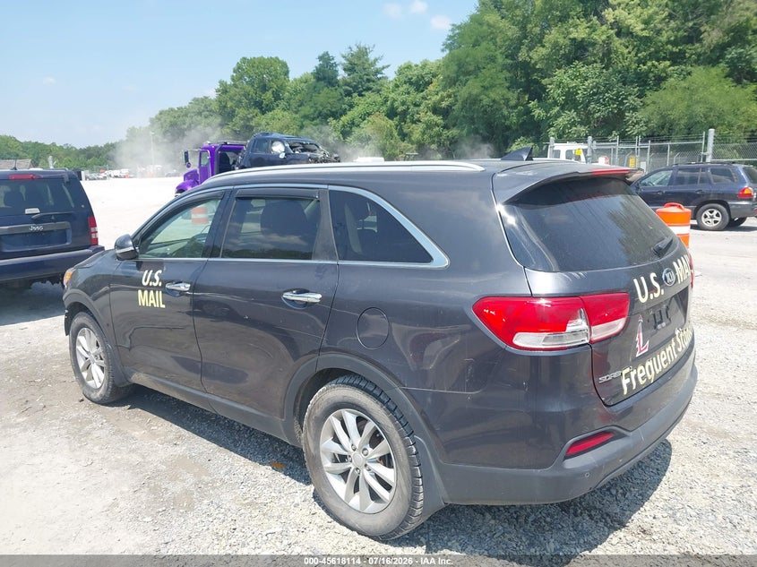 2016 Kia Sorento VIN 5XYPGDA34GG171302 IAAI salvage auction — NORMAL WEAR, Clear (Virginia), sold $725 on 2026-07-28 (photo 3)