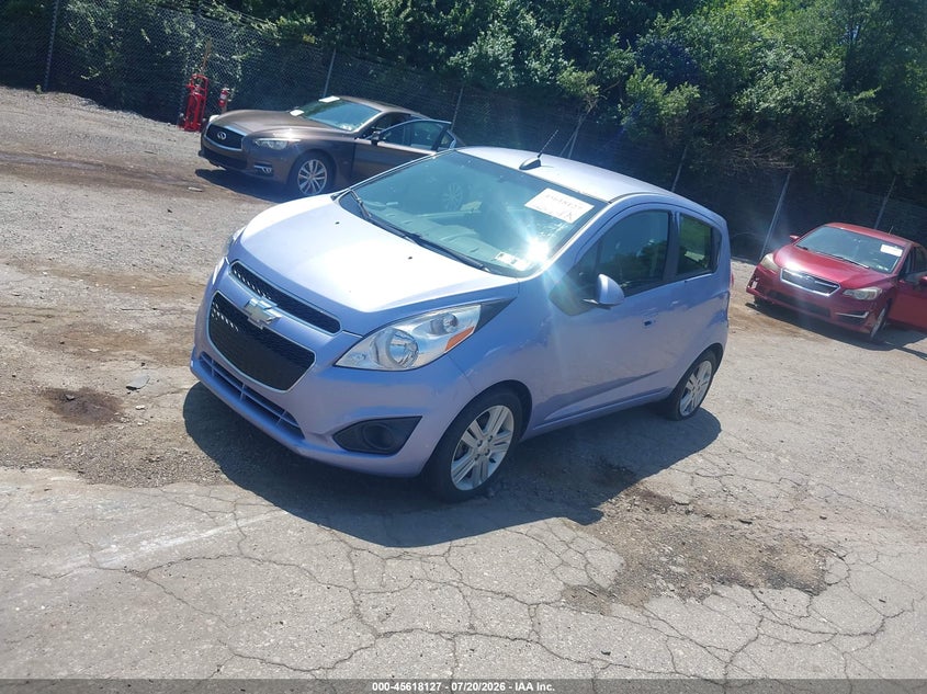 2015 Chevrolet Spark VIN KL8CB6S91FC737262 IAAI salvage auction — NORMAL WEAR, Clear (Pennsylvania), sold $25 on 2026-07-24 (photo 2)