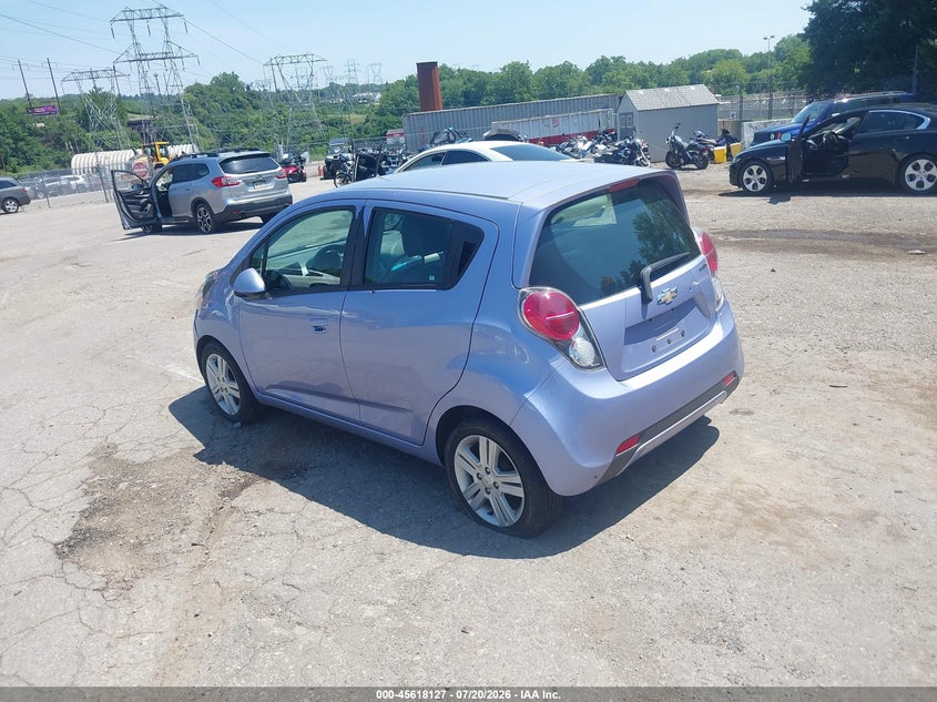 2015 Chevrolet Spark VIN KL8CB6S91FC737262 IAAI salvage auction — NORMAL WEAR, Clear (Pennsylvania), sold $25 on 2026-07-24 (photo 3)