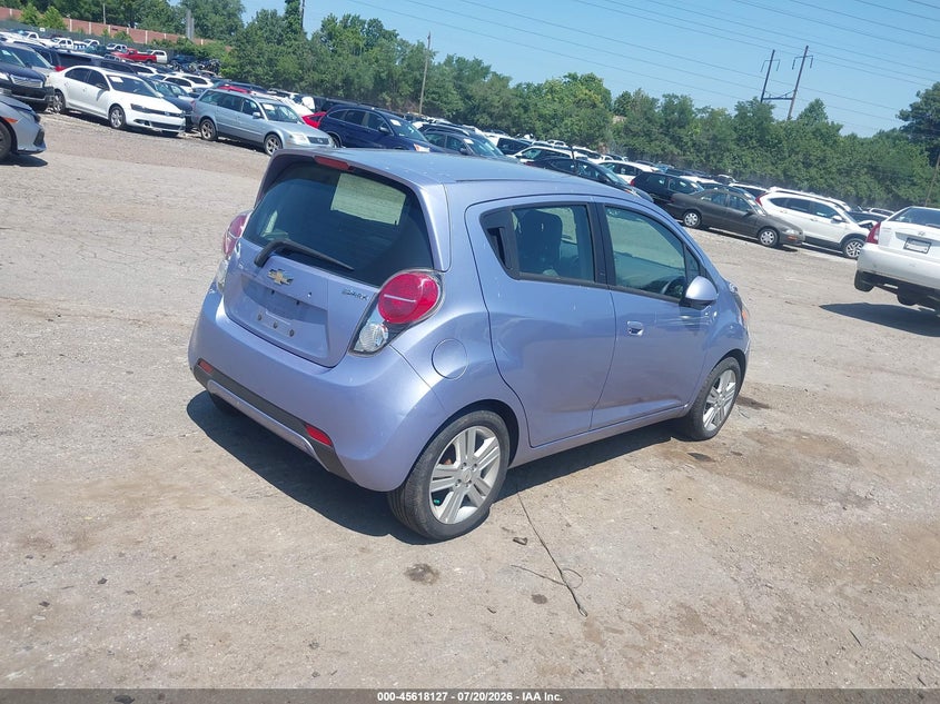 2015 Chevrolet Spark VIN KL8CB6S91FC737262 IAAI salvage auction — NORMAL WEAR, Clear (Pennsylvania), sold $25 on 2026-07-24 (photo 4)