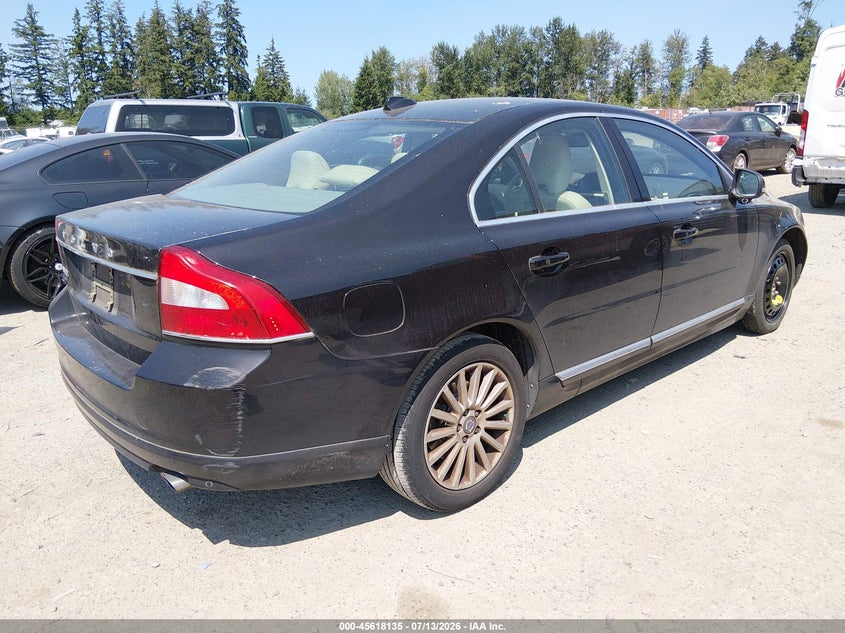 2012 Volvo S80 VIN YV1940AS5C1162176 IAAI salvage auction — RIGHT FRONT, Bill Of Sale (Washington), sold $550 on 2026-07-29 (photo 4)