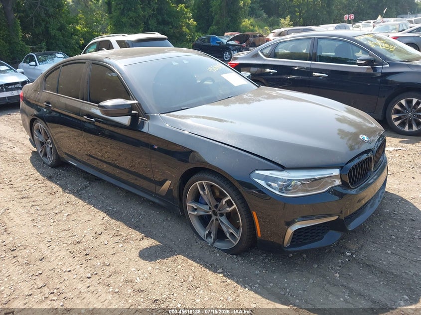 2019 BMW 5er VIN WBAJB9C59KB289054 — IAAI salvage auction photo