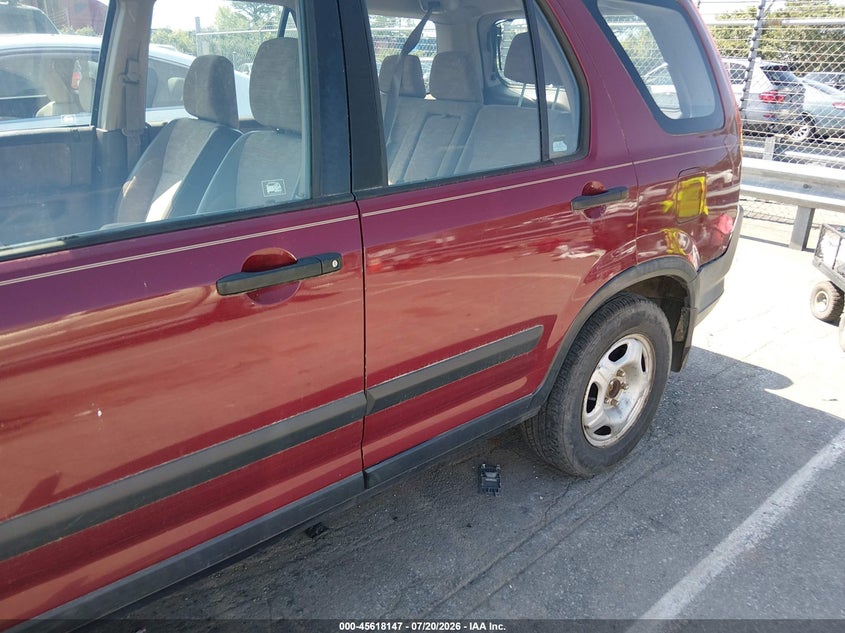 2003 Honda Cr-v VIN JHLRD785X3C011193 IAAI salvage auction — NORMAL WEAR, Clear-Dealer Only (North Carolina), sold $25 on 2026-07-29 (photo 6)