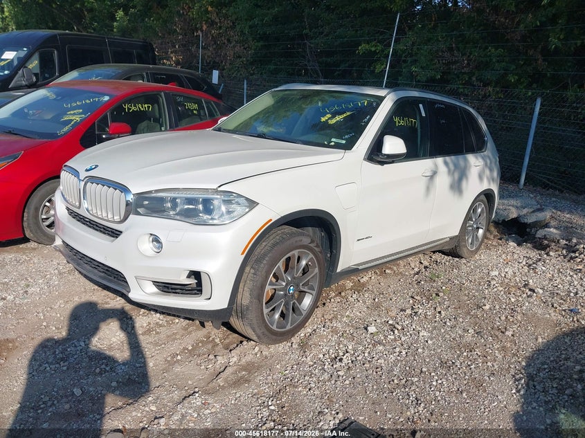 2016 BMW X5 VIN 5UXKT0C5XG0S75973 IAAI salvage auction — FRONT END, Clear (Indiana), sold $3,900 on 2026-07-29 (photo 2)