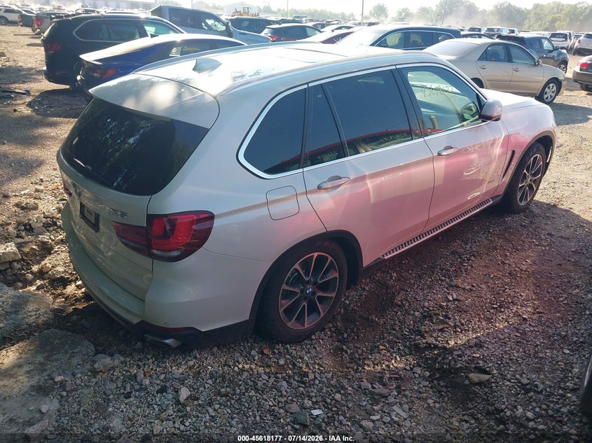 2016 BMW X5 VIN 5UXKT0C5XG0S75973 IAAI salvage auction — FRONT END, Clear (Indiana), sold $3,900 on 2026-07-29 (photo 4)