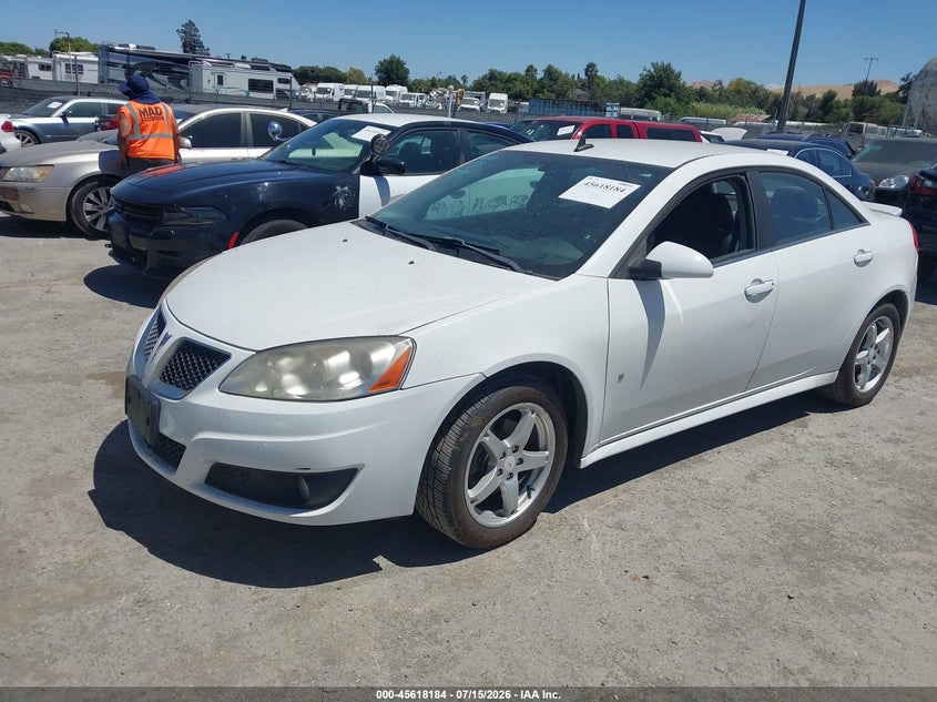 2009 Pontiac VIN 1G2ZJ57K894252193 IAAI salvage auction — NORMAL WEAR, Clear - Dealer Only (California), sold $225 on 2026-07-23 (photo 2)