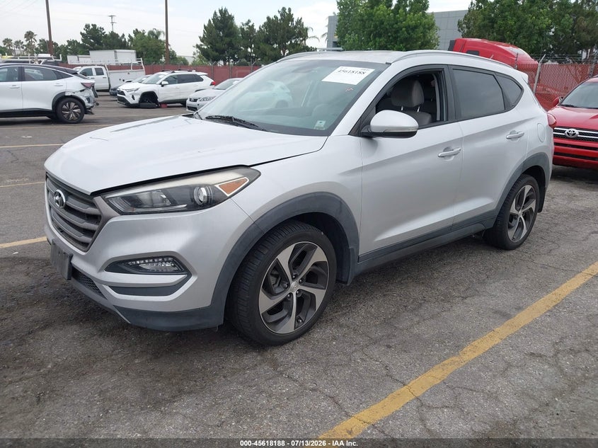 2016 Hyundai Tucson VIN KM8J33A2XGU081617 IAAI salvage auction — NORMAL WEAR, Clear - Dealer Only (California), sold $4,425 on 2026-07-28 (photo 2)