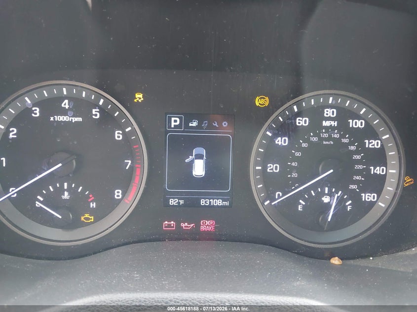 2016 Hyundai Tucson VIN KM8J33A2XGU081617 IAAI salvage auction — NORMAL WEAR, Clear - Dealer Only (California), sold $4,425 on 2026-07-28 (photo 7)