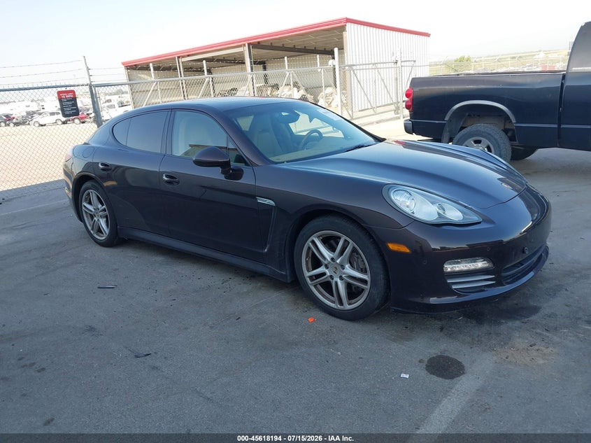 2011 Porsche Panamera VIN WP0AA2A71BL011129 IAAI salvage auction — LEFT FRONT, Salvage (Nebraska), sold $4,075 on 2026-08-13 (photo 1)