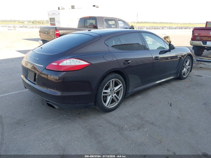 2011 Porsche Panamera VIN WP0AA2A71BL011129 IAAI salvage auction — LEFT FRONT, Salvage (Nebraska), sold $4,075 on 2026-08-13 (photo 4)