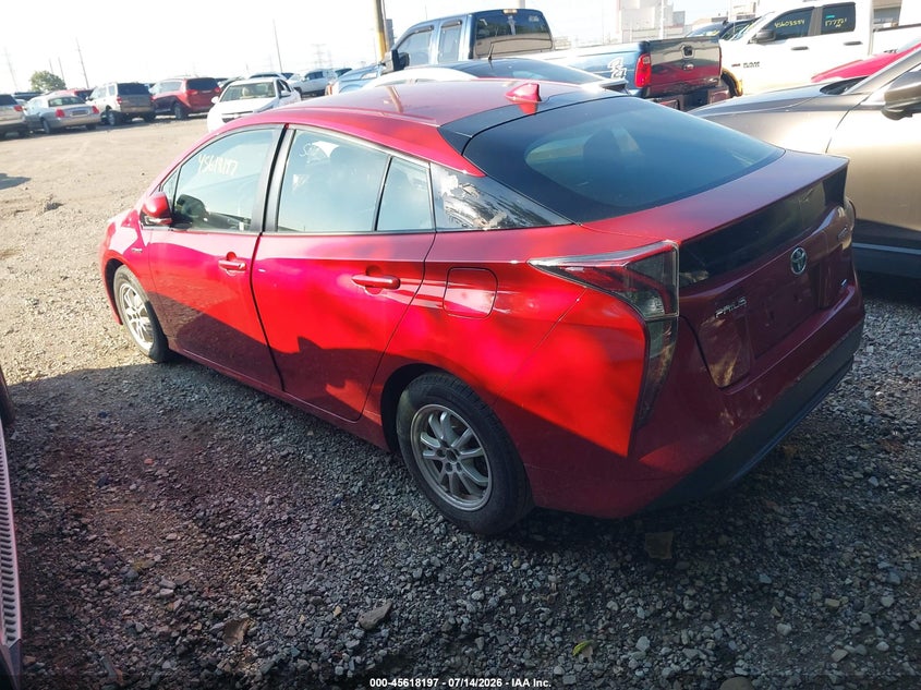 2018 Toyota Prius VIN JTDKARFU9J3552052 IAAI salvage auction — FRONT END, Clear (Indiana), sold $2,100 on 2026-07-29 (photo 3)
