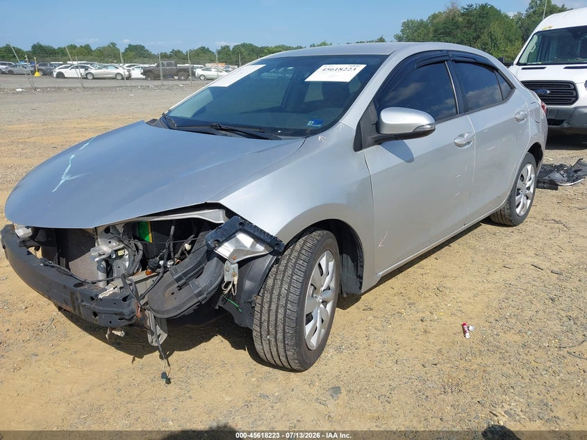 2016 Toyota Corolla VIN 5YFBURHE1GP476288 IAAI salvage auction — RIGHT FRONT, Salvage Title, sold $2,550 on 2026-07-30 (photo 2)