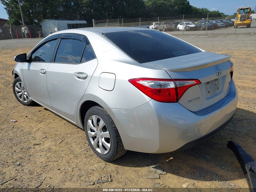 2016 Toyota Corolla VIN 5YFBURHE1GP476288 IAAI salvage auction — RIGHT FRONT, Salvage Title, sold $2,550 on 2026-07-30 (photo 3)