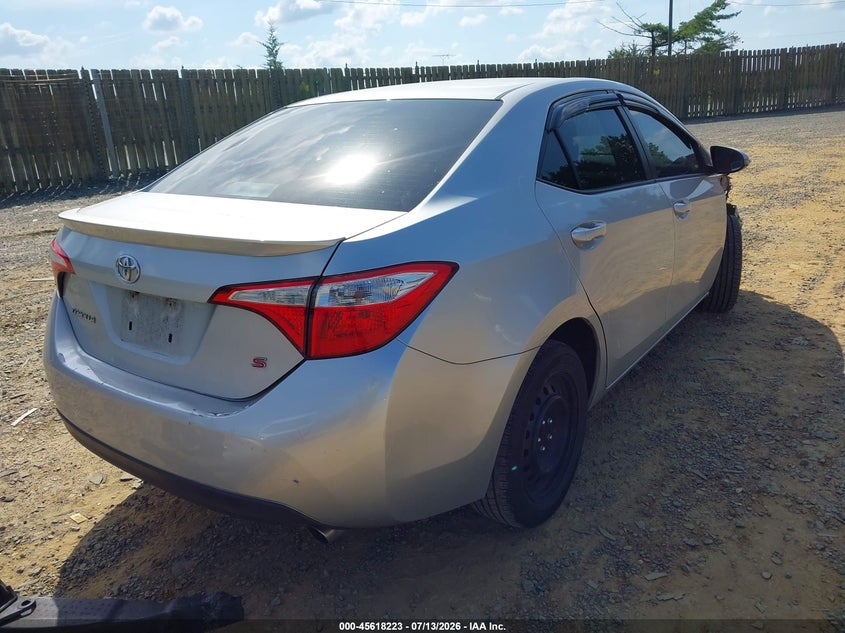 2016 Toyota Corolla VIN 5YFBURHE1GP476288 IAAI salvage auction — RIGHT FRONT, Salvage Title, sold $2,550 on 2026-07-30 (photo 4)