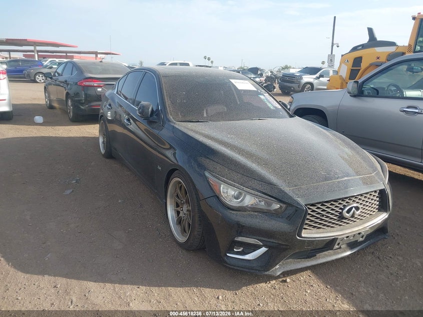 2019 Infiniti Q50 VIN JN1EV7AP6KM513294 IAAI salvage auction — NORMAL WEAR, Clear-Dealer Only (Arizona), sold $3,100 on 2026-07-28 (photo 1)