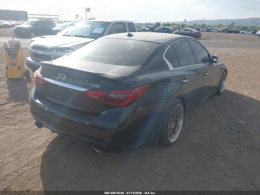 2019 Infiniti Q50 VIN JN1EV7AP6KM513294 IAAI salvage auction — NORMAL WEAR, Clear-Dealer Only (Arizona), sold $3,100 on 2026-07-28 (photo 4)