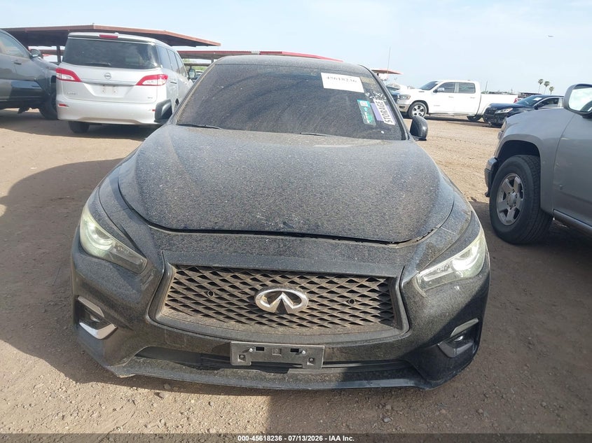 2019 Infiniti Q50 VIN JN1EV7AP6KM513294 IAAI salvage auction — NORMAL WEAR, Clear-Dealer Only (Arizona), sold $3,100 on 2026-07-28 (photo 6)