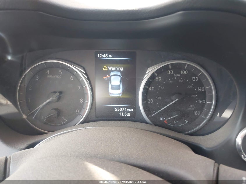 2019 Infiniti Q50 VIN JN1EV7AP6KM513294 IAAI salvage auction — NORMAL WEAR, Clear-Dealer Only (Arizona), sold $3,100 on 2026-07-28 (photo 7)