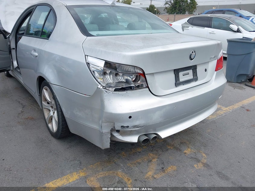 2005 BMW 5 series VIN WBANB33555CN65761 IAAI salvage auction — NORMAL WEAR, Clear - Dealer Only (California), sold $1,150 on 2026-07-20 (photo 6)
