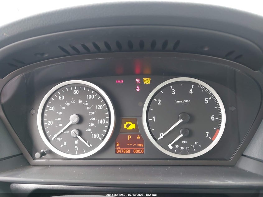 2005 BMW 5 series VIN WBANB33555CN65761 IAAI salvage auction — NORMAL WEAR, Clear - Dealer Only (California), sold $1,150 on 2026-07-20 (photo 7)