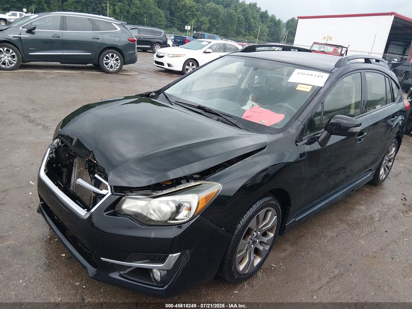 2015 Subaru Impreza VIN JF1GPAT64F8323726 IAAI salvage auction — FRONT END, Salvage (West Virginia), sold $1,475 on 2026-09-02 (photo 2)