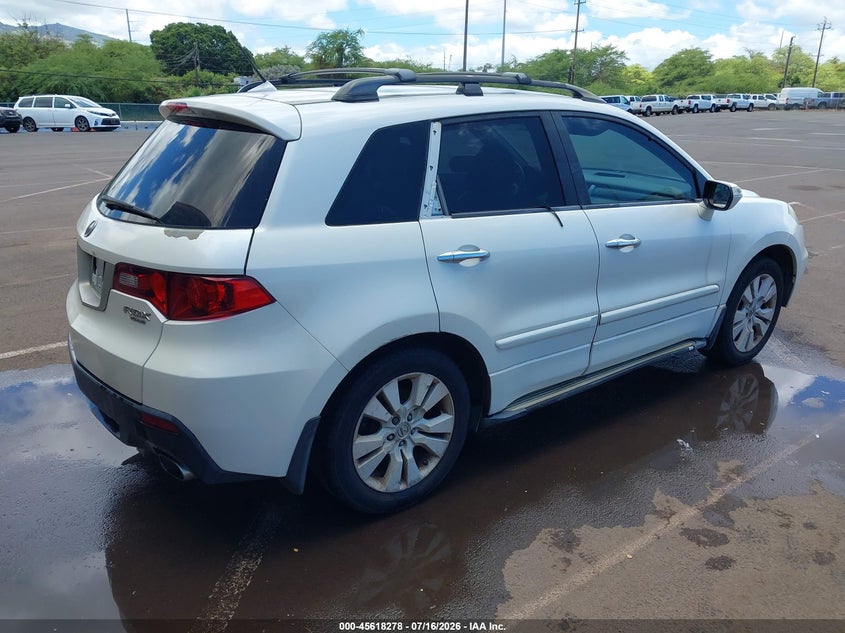 2011 Acura Rdx VIN 5J8TB2H54BA000360 IAAI salvage auction — UNKNOWN, Salvage (Hawaii), sold $175 on 2026-08-28 (photo 4)