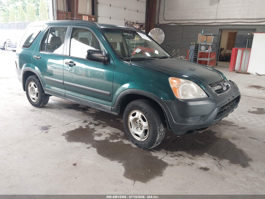 2002 Honda Cr-v VIN JHLRD78472C001887 IAAI salvage auction — NORMAL WEAR, Clear (New York), sold $400 on 2026-07-29 (photo 1)