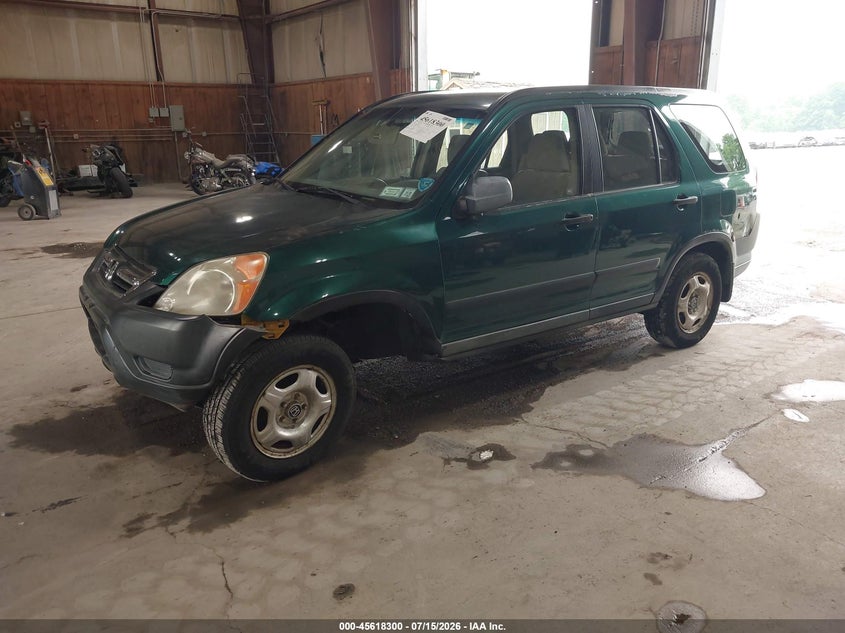 2002 Honda Cr-v VIN JHLRD78472C001887 IAAI salvage auction — NORMAL WEAR, Clear (New York), sold $400 on 2026-07-29 (photo 2)