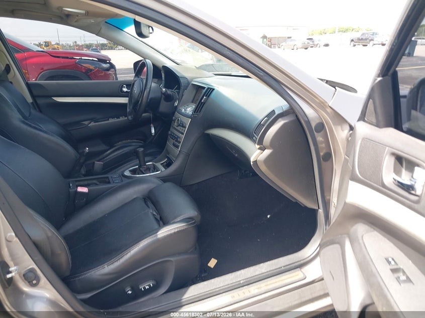 2007 Infiniti G VIN JNKBV61E87M722745 IAAI salvage auction — FRONT END, Rebuildable (Florida), sold $25 on 2026-07-30 (photo 5)