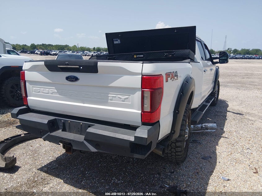 2020 Ford F350 VIN 1FT8W3BT7LEC59246 IAAI salvage auction — ALL OVER, Wait Title, sold $12,000 on 2026-09-11 (photo 4)