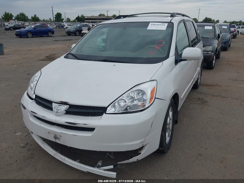 2005 Toyota Sienna VIN 5TDZA22C75S331301 IAAI salvage auction — NORMAL WEAR, Clear - Dealer Only (California), sold $550 on 2026-07-29 (photo 2)