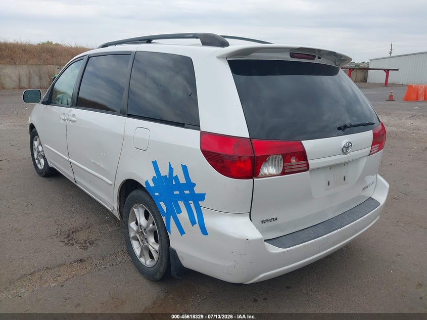 2005 Toyota Sienna VIN 5TDZA22C75S331301 IAAI salvage auction — NORMAL WEAR, Clear - Dealer Only (California), sold $550 on 2026-07-29 (photo 3)