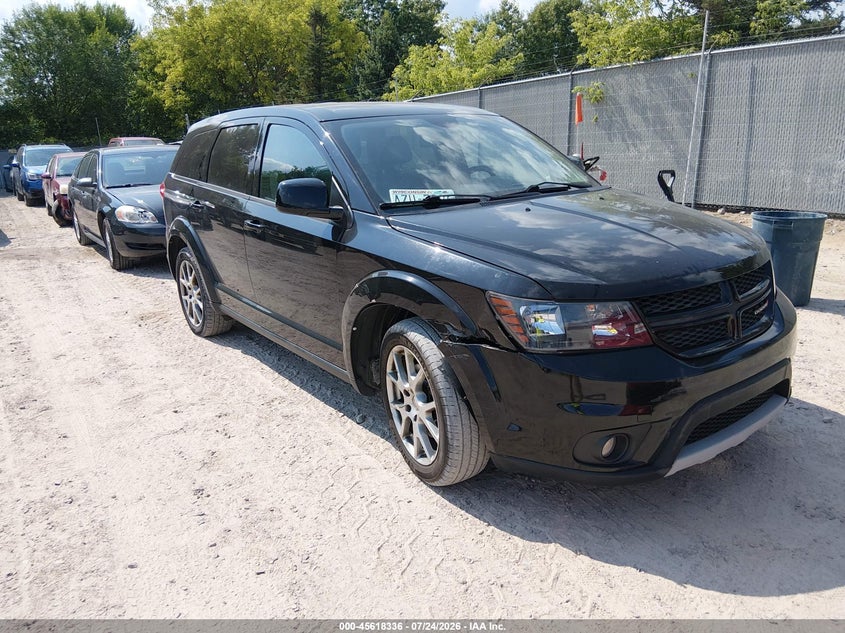 2015 Dodge Journey VIN 3C4PDCEG6FT650280 IAAI salvage auction — RIGHT FRONT, Salvage Title, sold $375 on 2026-08-14 (photo 1)